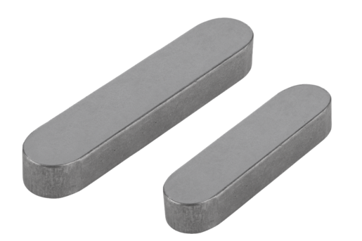 Passfeder Sortiment DIN 6885 C45K A3 - A4 Stahl blank 108-tlg Form A