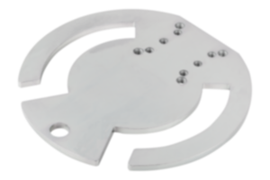 Adapter plates round Adapter plates round