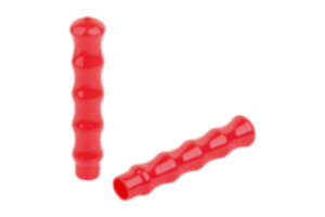 Plastic grips, round with round opening Plastic grips, round with round opening