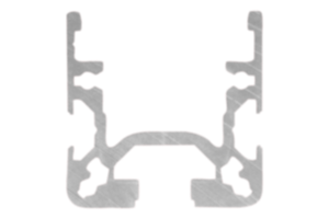 Aluminiumprofile 40x40 für Rollenschienen Typ B