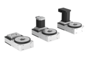 Rotary positioning stages with toothed belt drive