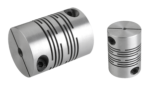 Beam couplings aluminium with clamping hubs