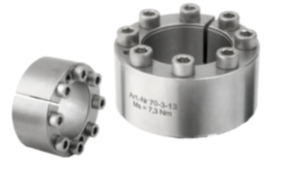 Keyless locking couplings, Form D stainless steel Keyless locking couplings, Form D stainless steel