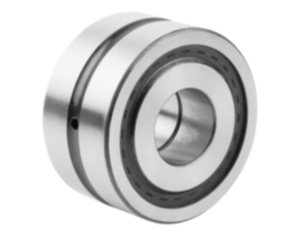 Axial angular contact ball bearing, steel double-row
