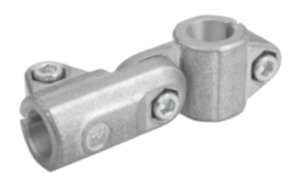 Tube clamps swivel aluminium - inch Tube clamps swivel aluminium - inch