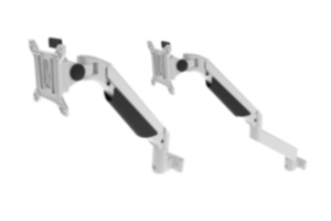 Monitorhalterungen Aluminium, höhenverstellbar 4 oder 5 Achsen Monitorhalterungen Aluminium, höhenverstellbar 4 oder 5 Achsen