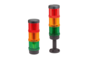 Signalsäulen, LED Grün, Gelb, Rot, Ø70 mm Komplettgerät Signalsäulen, LED Grün, Gelb, Rot, Ø70 mm Komplettgerät