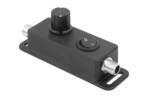 Dimmer operating unit 24V DC with M12 A-coded plug/socket Dimmer operating unit 24V DC with M12 A-coded plug/socket